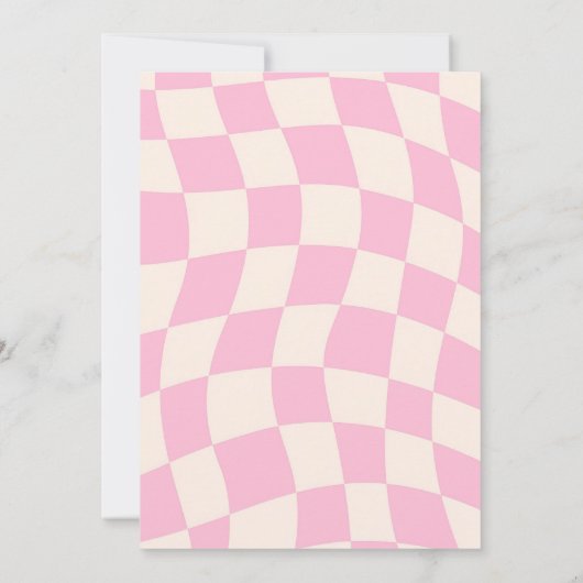 Hello Double Digits 10th birthday party Kaart (Achterkant)