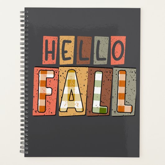 Hello Fall Agenda Design (Voorkant)
