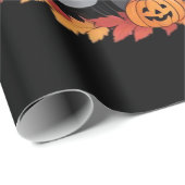 Hello Fall Funny Sloth Halloween pumkin Classic T- Cadeaupapier (Rol Hoek)