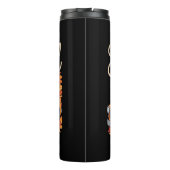 Hello Fall Funny Sloth Halloween pumkin Classic T- Thermosbeker (Achterkant)