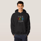 Hello Fifth Grade Back To School Team 5th Grade Te Hoodie (Voorkant volledig)