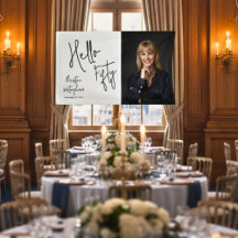 Hello Fifty Photo Script 50th Birthday Party