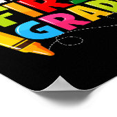 Hello First Grade 1st Grade Back To School Poster (Hoek)