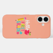 Hello First Grade Team 1st Grade Back to School  Case-Mate iPhone Case (Achterkant (horizontaal))