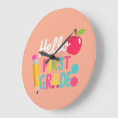 Hello First Grade Team 1st Grade Back to School Grote Klok (Hoek)