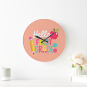 Hello First Grade Team 1st Grade Back to School Grote Klok (Huis)
