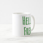 Hello Fren Koffiemok (Voorkant rechts)