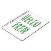 Hello Fren Notitieboek (Linkerzijde)