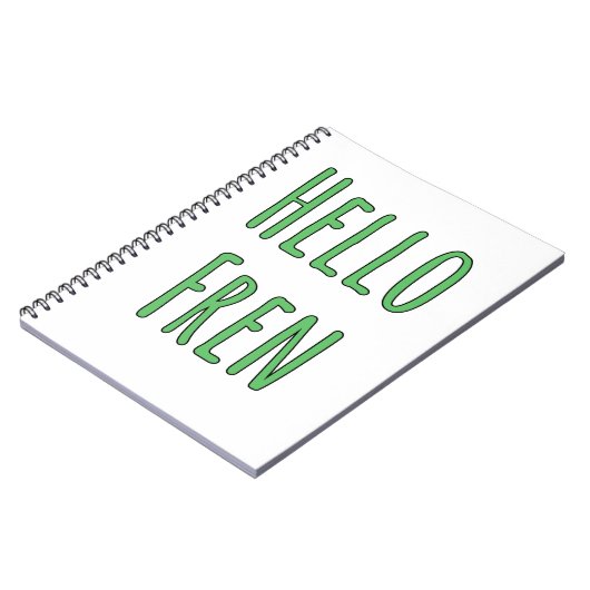 Hello Fren Notitieboek (Linkerzijde)