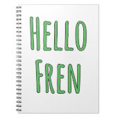 Hello Fren Notitieboek (Voorkant)