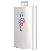 Hello Friends Simple Happy Greeting Design Flacon (Links)