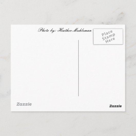 Hello from. Kalamazoo Briefkaart (Achterkant)