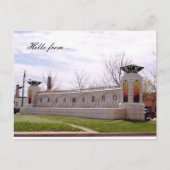 Hello from. Kalamazoo Briefkaart (Voorkant)