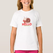 hello good morning t-shirt (Voorkant)