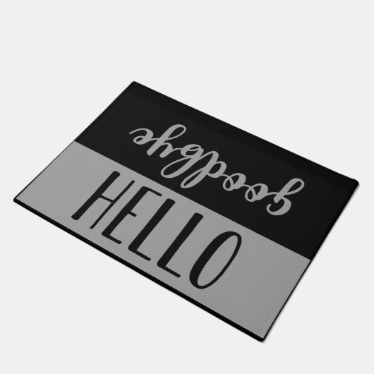 Hello Goodbye Deurmat (Schuin)