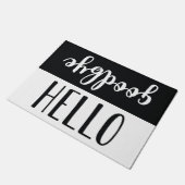 Hello Goodbye Deurmat (Schuin)