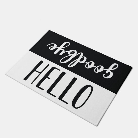 Hello Goodbye Deurmat (Schuin)