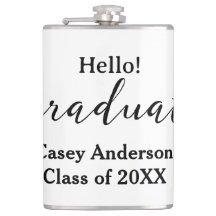 Hello graduate class of 20XX name congrats stylish