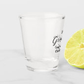 Hello graduate class of 20XX name congrats stylish Shot Glas (Links)