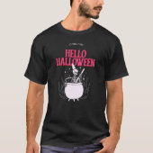 Hello Halloween Witch Brew T-Shirt (Voorkant)