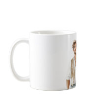 Hello Handsome Man White Shirt Cream Vest