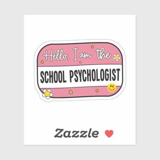 Hello, I am the school psychologist Sticker (Vel)