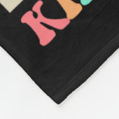 Hello Kindergarten Byck To School Groovy Teacher S Fleece Deken (Hoek)