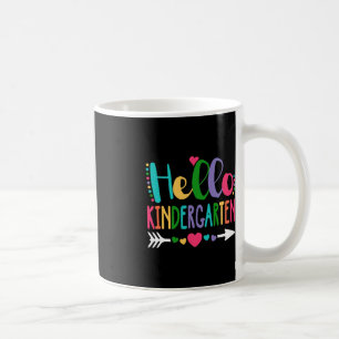 Hello Kindergarten Leopard Tie Dye Pencil Koffiemok