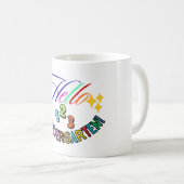 Hello Kindergarten Teacher Mug,Back to School gift Koffiemok (Voorkant rechts)