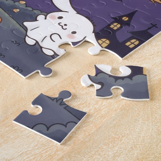 Hello Kitty And Friends Halloween Legpuzzel (Zijkant)