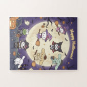 Hello Kitty And Friends Halloween Legpuzzel (Horizontaal)