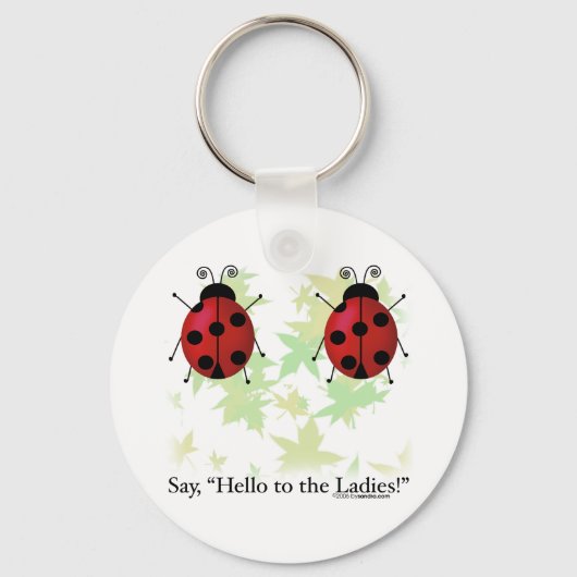 Hello Ladies Sleutelhanger (Voorkant)