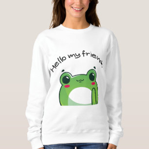 Hello My Friends   Frog Kawaii T-Shirt