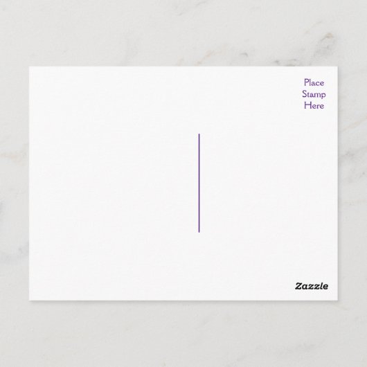 Hello Pit Bull Puppy Dog Blank Postcard Briefkaart (Achterkant)