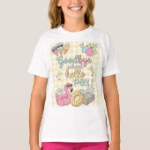 Hello Pool Party Gele Caro T-Shirt (Voorkant)
