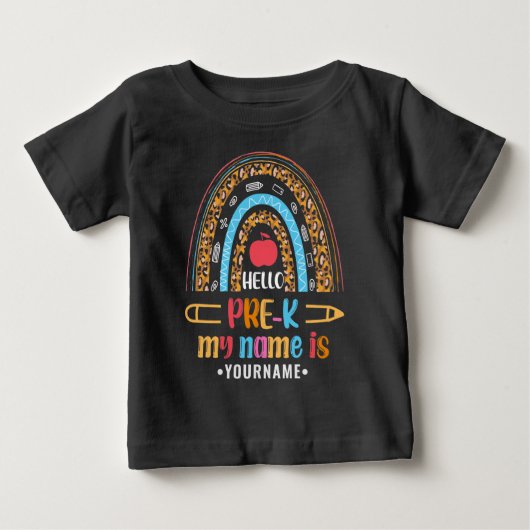 Hello Pre K Back to School Preschool Gifts (Voorkant)