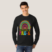 Hello Pre K Team Pre Kindergarten Back To School R T-shirt (Voorkant volledig)