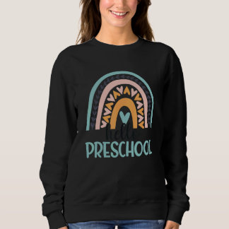 Hello Preschool Rainbow Teachers Students Back To  Trui