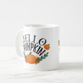 Hello Pumpkin Fall Autumn                          Koffiemok (Voorkant links)