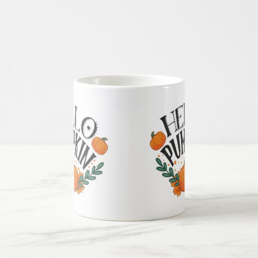 Hello Pumpkin Fall Autumn                          Koffiemok (Center)