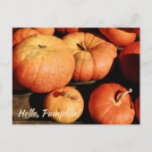 Hello, Pumpkin! Feestdagenkaart (Voorkant)
