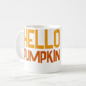 hello pumpkin koffiemok (Voorkant links)