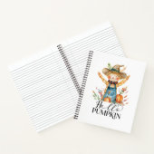 Hello Pumpkin Spiral Notebook Notitieboek (Binnen)