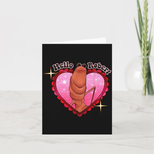 Hello Robert It's Ing Me Off Marcus The Worm  Kaart (Voorkant)