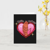 Hello Robert It's Ing Me Off Marcus The Worm  Kaart (Gele Bloem)