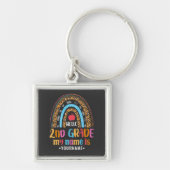 Hello Second Grade Back To School Gift Sleutelhanger (Voorkant)