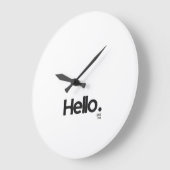 Hello. Since 2026 Wall Clock Grote Klok (Hoek)