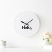 Hello. Since 2026 Wall Clock Grote Klok (Huis)