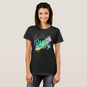 Hello Sixth Grade Happy First Day Of School Back T T-shirt (Voorkant volledig)