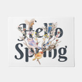 Hello Spring Birds Deurmat (Voorkant)